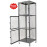 Three Shelf Storage Locker 75"H x 18"W x 18"D